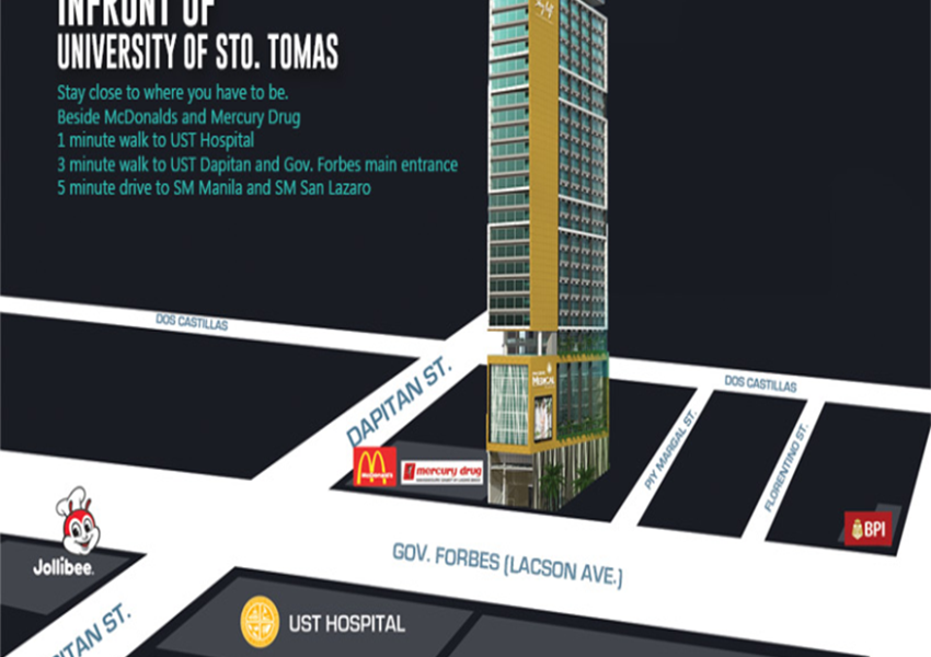 Pacific Skyloft Location MAp