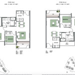 Botanique At Bartley 2 Bed Room Floor Plan (1)