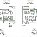 Botanique At Bartley 2 Bed Room Floor Plan