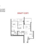 Principal Garden Floor Plan 2 Bed Room Floor Plan (1)