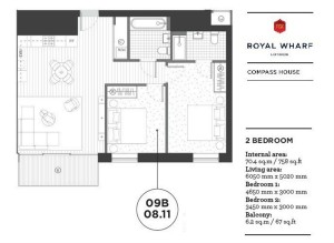 Royal Wharf London Compass House