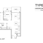 Sims Urban Oasis 2 Bedroom Floor Plan