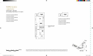 The Poiz Residence Floor Plan 1 Bed Room (1)