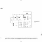 The Poiz Residence Floor Plan 2 Bed Room + Study (2)