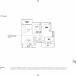 The Poiz Residence Floor Plan 2 BedRoom (1)