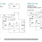 The Poiz Residence Floor Plan 3 Bed Room (1)