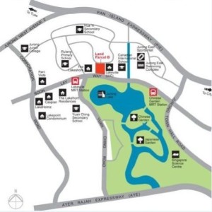 Lake Grande Location Map