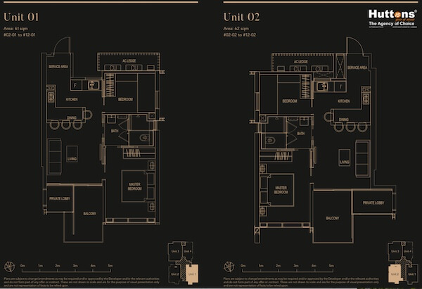 8 Hullet Floor Plan Unit 01 02