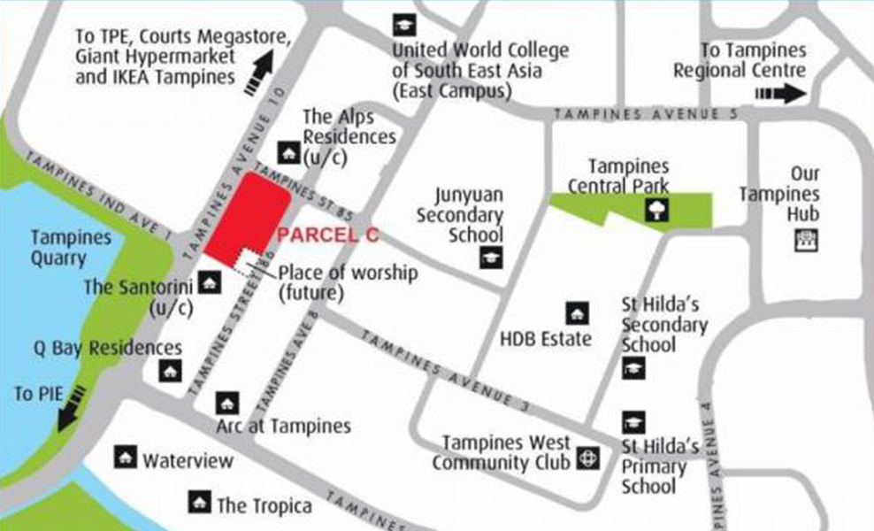 New Launch Condo @ Tampines-Parcel